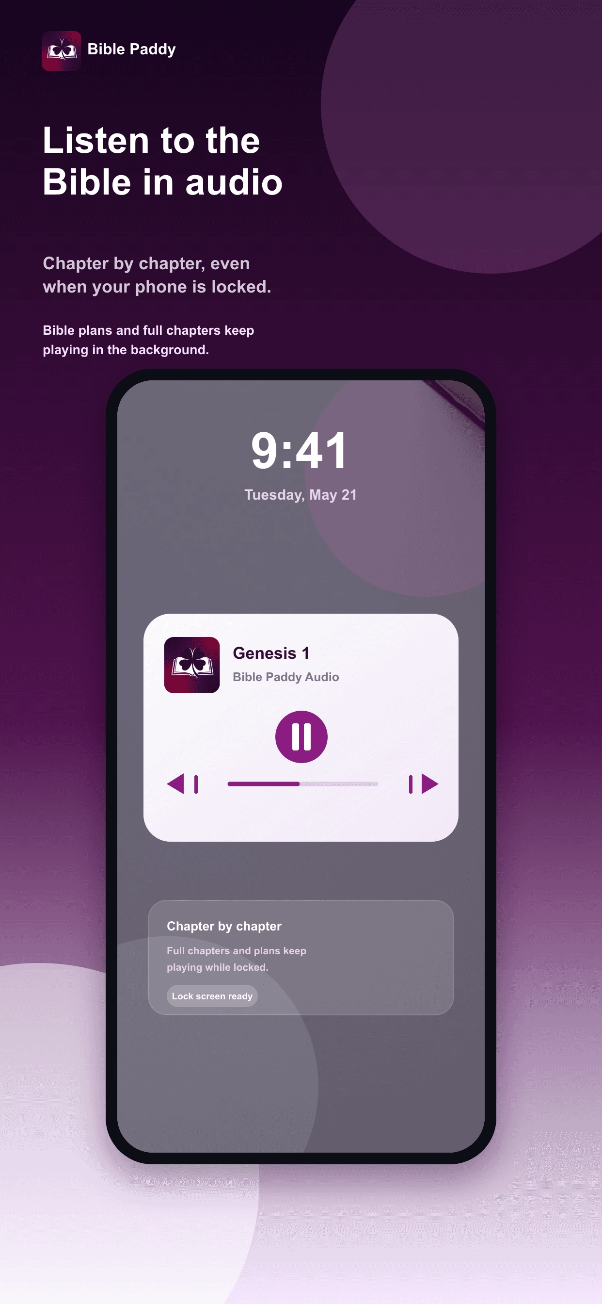 Bible Paddy audio screenshot